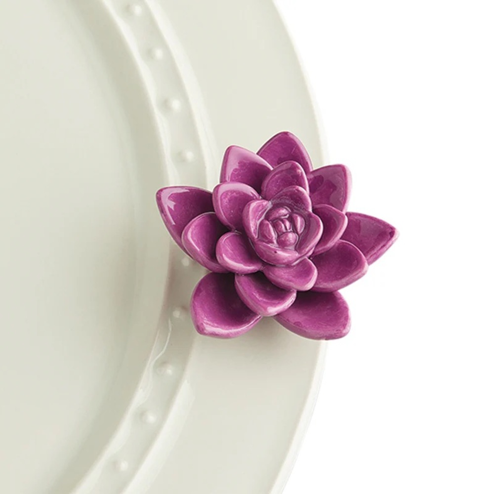 Nora Fleming Mini A243 Get Growing! (succulent)
